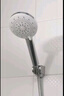 九牧（JOMOO）花洒喷头全套家用增压洗澡淋浴莲蓬头热水器手持淋雨花洒软管套装 S175015+软管（1.5米）+墙座 实拍图
