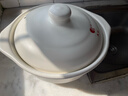 康舒（KANGSHU） 砂锅炖锅家用燃气煲汤锅耐高温干烧不裂炖汤煤气灶专用沙锅炖煲 中式瓷煲(3-4人)运损补发 2.4L 实拍图