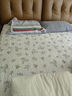 洁丽雅夹棉床盖床单单件加厚韩版花边款双人床罩  清新花蕊 230*250cm 实拍图