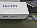 精工（SEIKO）眼镜框男款半框钛材商务休闲远近视眼镜架H01061 02 52mm银钯色 实拍图