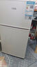 志高（CHIGO）【送货上门】 小冰箱双门小型电冰箱 家用小冰箱双开门冰箱宿舍租房办公室冷藏冷冻迷你节能冰箱 78L双门【一级能效】上冷冻下冷藏 实拍图