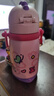 babycare儿童保温杯婴儿吸管水杯水壶不锈钢保温杯上学450ml-新旧款混发 实拍图