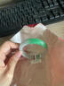 缅甸高档翡翠手镯冰种玉手镯浅绿飘花玉镯子女款真玉镯送礼物 53号 实拍图