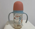 贝亲（Pigeon）PPSU双把手防胀气奶瓶240ml 丛林小兔 M号奶嘴 3月+ AA218 实拍图