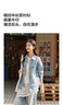 森马（Semir）森柔牛仔|商场同款牛仔衬衫女oversize春季2025衬衣103125105002 实拍图