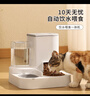 疯狂的主人猫咪自动喂食器饮水机一体猫碗猫食盆狗吃饭喝水猫粮机 实拍图