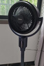 美的（Midea）【超级单品】七叶轻音立式电风扇家用柔风落地扇台式桌面小型风扇大风量节能摇头宿舍电扇 SAF30AB 实拍图
