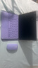 【京东物流】蓝牙无线键盘适用苹果iPad可充电华为MatePad联想pro安卓手机iOS外接键盘M6静音打字 充电款鼠标【熏衣紫】 实拍图