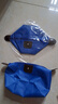 骑行便携收纳包化妆包旅行用品水饺包婴儿推车收纳袋大容量防水 蓝色一个装 实拍图