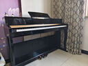 LOUDAN【京超七仓发】电钢琴88键立式重锤 专业成人初学者家用电子钢琴 【烤漆亮黑】+重锤键盘+纯钢音色 实拍图