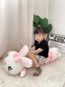 伊美娃娃兔子抱枕玩偶陪睡毛绒玩具布娃娃侧睡大号夹腿长条抱枕睡觉女生 开心每一天90cm 送女孩女友道歉礼物送女生男生 实拍图