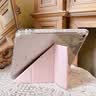 【追剧必备】2025新款ipadair7保护壳透明11代保护套5Pro带笔槽3Y苹果平板防弯摔全包轻薄亚克力 【浮光粉】Y型三角结构/稳固支撑/带笔槽 iPad5/iPad6（9.7英寸） 实拍图