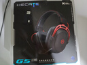 漫步者（EDIFIER）HECATE G5无线版 2.4G有线蓝牙四模头戴式7.1电脑无线耳机电竞游戏专用三角洲打瓦FPS吃鸡 黑红色 实拍图