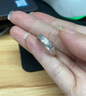 梵蒂苏999足银戒指女碎冰冰纯银对戒情侣高级感七夕情人节女友生日礼物 周长51mm【港码11号】碎碎冰戒指 三面款 情侣戒指 实拍图