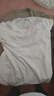 京东京造【已售300w件】短袖t恤男衣服秋季男士打底外穿 白色 XL 实拍图