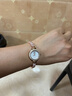 BEXEI手表女小巧精致石英女表女士手链表老婆生日礼物送闺蜜女生女朋友 贝母白【进口机芯-可加价选礼盒】 实拍图