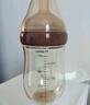 世喜新生儿防胀气奶瓶0-6个月以上玻璃婴儿仿母乳奶嘴(160ml+240ml) 实拍图
