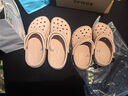 CROCS卡骆驰贝雅儿童洞洞鞋男女童户外包头沙滩鞋拖鞋/207013/207012 矿石粉-6TY 33 (200mm) 实拍图