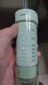 奇异鸟（KIWIBIRD）冲牙器牙齿冲洗器灭菌便携洗牙器水牙线正畸专用口腔清洁神器生日礼物 薄荷绿｜透明水箱｜ 3支喷头 实拍图