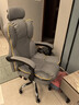 奥伦福特 电脑椅办公椅子电竞椅家用人体工学椅老板椅主播靠背椅皮革转椅 创意工学椅-灰+含乳胶垫【二代】 实拍图