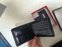 七匹狼真皮钱包男士【漆皮防盗刷】三折叠2026新款生日礼物送爸爸老公 实拍图