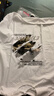 NASA GISS官方潮牌联名t恤男纯棉潮流日系宽松圆领印花学生短袖 白色 XL  实拍图