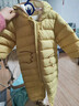 迷你巴拉【迷你小蛋仔】儿童连体羽绒服男女童宝宝冬日保暖萌趣外套新款 蜜糖黄 -白鸭绒【舒适换季】 80 CM -充绒量59.9g 实拍图