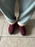 回力高帮棉鞋男士冬季加绒保暖雪地靴防水防滑老人鞋男女加厚户外棉靴 紫红色（女款）建议买大一码 38 实拍图