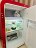 HCK哈士奇【补贴15%】复古小冰箱冷冻冷藏1-2人两用办公室冰箱家用饮料柜130RDC小吐司107L 樱桃红 | 冷冻冷藏一体 | 107L 实拍图