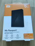 西部数据（WD）5TB 移动硬盘 USB3.0 My Passport随行版2.5英寸 黑 机械硬盘 笔记本电脑外接 大容量加密存储 实拍图