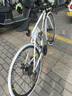 EG7公路山地自行车成人死飞变速通勤越野旅行城市单车儿童男青少年 星光40刀-白黑色 26寸24速 实拍图