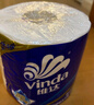 维达（Vinda）有芯卷纸 蓝色经典4层200克*10卷 厚韧大分量 卫生纸厕纸 卷筒纸 实拍图