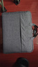 嘉速 15.6/16英寸笔记本电脑包  适用于MacBook小米联想华为戴尔惠普华硕 商务超薄简约内胆保护套 灰 实拍图