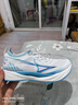 海尔斯KM3全掌碳板跑鞋学生中高考体育跳远田径训练专用竞速跑鞋 激流白兰  KM3 44 实拍图
