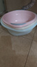妙然洗脸盆3件套大中小婴儿盆宝宝塑料盆加厚新生儿脸盆 实拍图