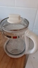 美的（Midea）养生壶大容量 煮茶器智能预约1.5L烧水壶 恒温煮茶壶 办公室电水壶 花茶壶 【易洁玻璃上盖】YS15P202 1.5L 实拍图