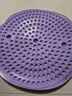 SMOOKY指压板脚底按摩脚垫穴位疏通脚心指压板仿鹅卵石圆形垫慢跑 优雅紫【圆形直径约55cm】 实拍图