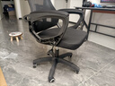锦汐 电脑椅家用办公椅子靠背人体工学椅学习转椅老板座椅游戏电竞椅 【可后躺】黑框黑网 实拍图