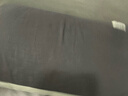 无印良品A类100%纯棉新疆棉枕头套一对装全棉枕套枕芯套 48*74cm 深灰浅灰 实拍图