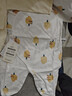 童泰婴儿连体衣新生儿衣服四季0-6月初生宝宝哈衣爬服纯棉内衣2件装 黄白小树（四季款） 59cm (建议1-3个月身高55-60cm) 实拍图