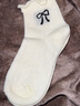 春夏镂空网眼袜子女透气吸汗女短袜百搭薄款女船袜子批发诸暨袜业 直播专享随机一双【花边蝴蝶结】 均码 实拍图