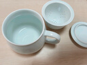 昌南茶杯 影青陶瓷景德镇茶水分离茶具过滤带盖办公泡茶杯 节节高升 实拍图