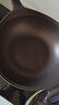 荣事达（Royalstar）天然陶土炒锅不粘锅家用无油烟双色炒菜锅电磁炉燃气灶适用带盖 【陶釜-摩卡色】内径 32cm 实拍图