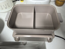 美的（Midea）钛陶0氟多功能锅电火锅不锈钢蒸锅鸳鸯火锅专用锅超薄速沸多功能一体电锅煎烤料理锅DLS332266S 实拍图