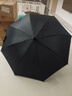 小魔长柄雨伞超大号加固抗风男士高端商务雨伞黑色可定制 实拍图