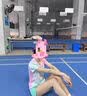 城市名义羽毛球服套装男女球衣速干运动网球排球乒乓情侣比赛训练队服定制 3923A男粉色+3638白裤 M码 实拍图