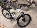 喜德盛（xds）山地自行车黑客350/旭日310 X6铝合金车架21速变速机械碟刹 黑客350白灰15.5寸（26款） 实拍图