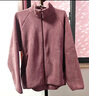 优衣库男装女装摇粒绒拉链茄克/长袖外套廓系夹克479792 19 酒红色 L /175/100A 实拍图