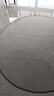 圆形地毯卧室转椅地垫简约客厅沙发茶几防滑转椅书房电脑椅垫子 升级TPR底简约几何-流转 直径160cm【防潮隔凉】 实拍图