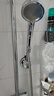 海立【德国】增压淋浴花洒套装手持通用喷头洗澡强劲加压通用莲蓬单头 【铬色款】一键开关增压单喷头 实拍图